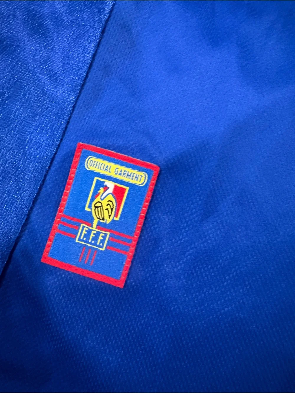 adidas Blue France Soccer Jersey  - #10 Zidane World Cup retro jersey slim fit